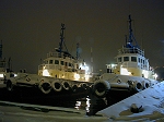 Tugs at night